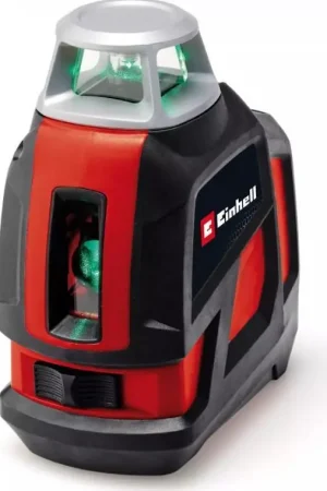 Livella Laser Einhell 360° Autolivellante con Linea Verde e Supporto a Parete - 2270119 Soddisfatti O Rimborsati