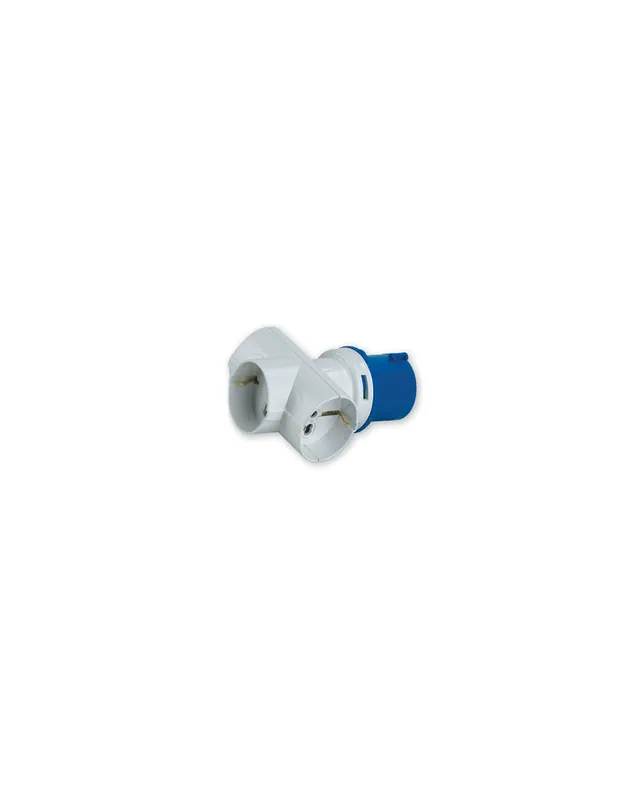 Subito Disponibile Adattatore industriale elettrico spina cee 220 3 prese unel tedesco master