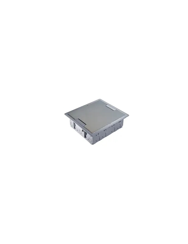 Scatola porta moduli elettrica da pavimento con coperchio 00453 master Ordina Subito