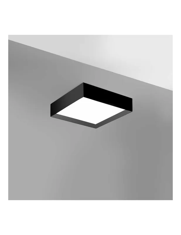 Nuovo Arrivo Gea Luce Aoi P/P plafoniera led 30W colore nero