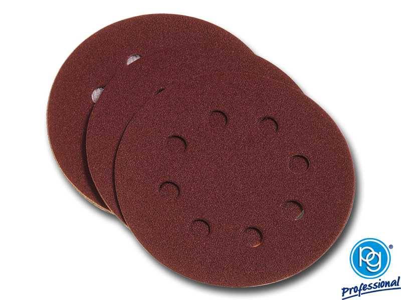 Esclusivo DISCHI ABRASIVI CON VELCRO POGGI Ø 115mm G40 10PZ