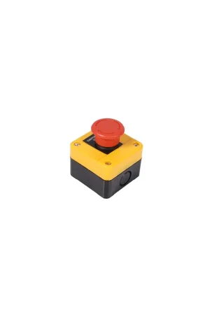 Tasto rosso a fungo di emergenza apparecchiature elettriche Novità