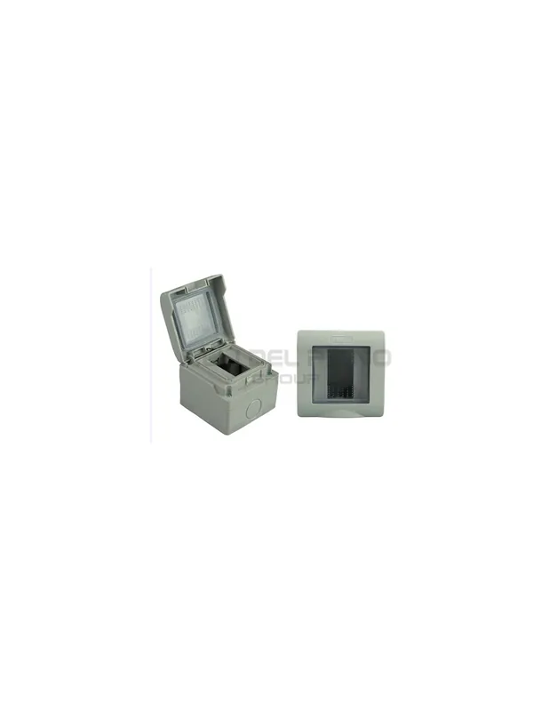 Contenitore da esterno porta frutti elettrici con portello 1 moduli mylife Ultime Pezzi