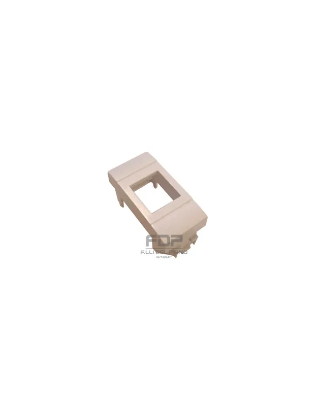 Spedizione Espresso Adattatore keystone living light cover bianca te0803 tecnel