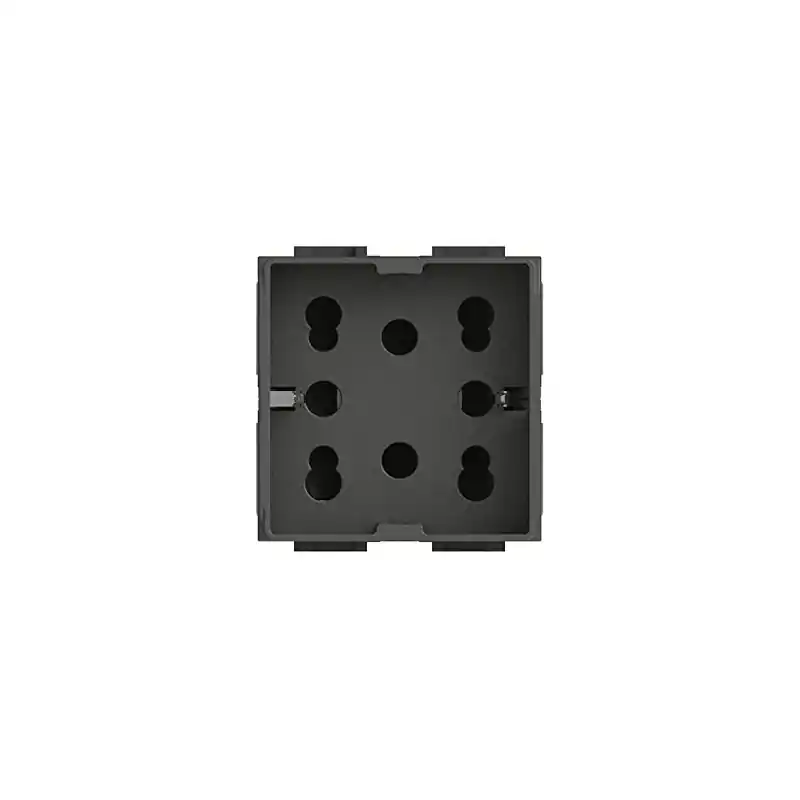 4 box side per bticino living light presa bipasso e schuko side antracite 4bx4b.l.h21 Pagamento Sicuro