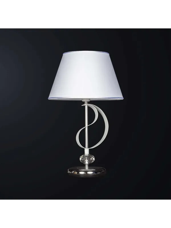 Professionale Lumetto moderno bianco design cristallo swarovsky a 1 luce BGA 3164-lp