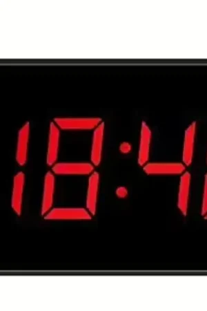 Più Venduto Sveglia Digitale Lowell Nera con Display LED- JE5112N
