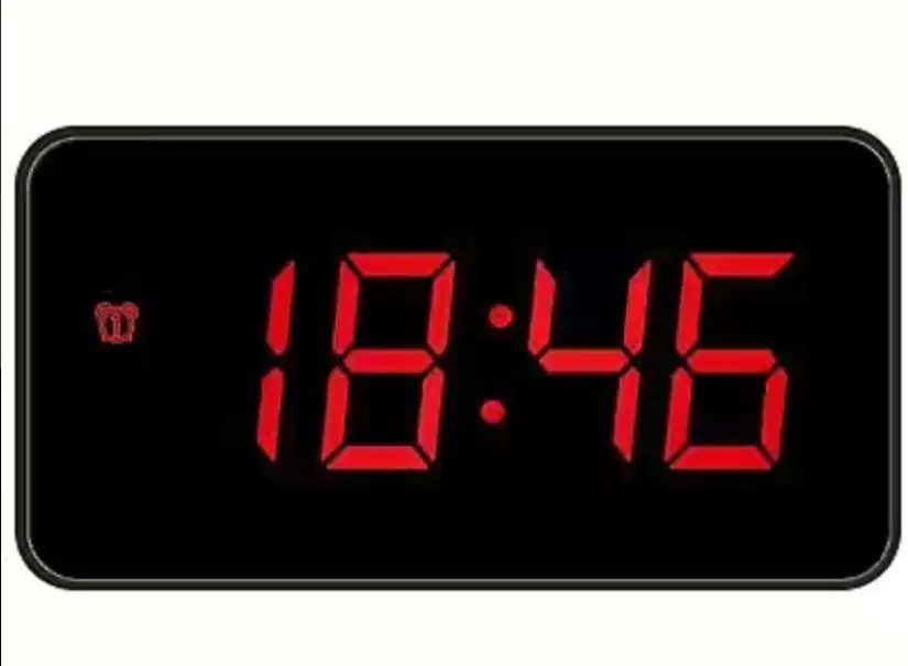Più Venduto Sveglia Digitale Lowell Nera con Display LED- JE5112N