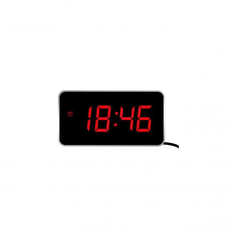 Offerta Del Giorno Sveglia Digitale Lowell Silver con Display LED - JE5112S