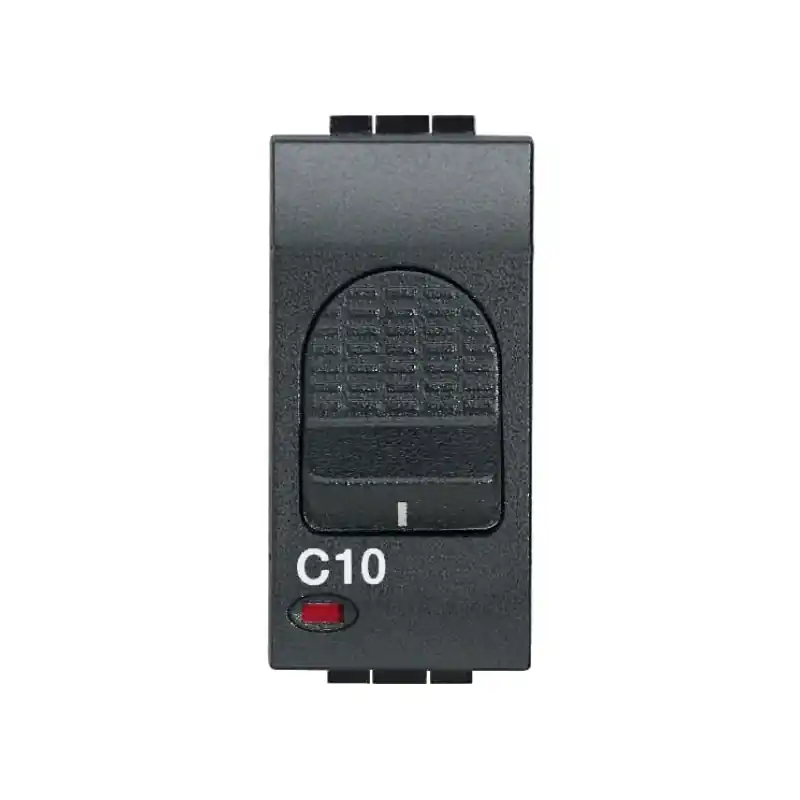 bticino living international interruttore automatico magnetotermico bipolare 1 polo protetto 16a 1 posto bticino l4301/16 Consegna Rapida