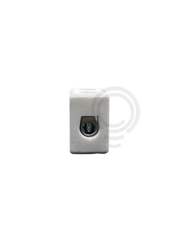 Morsetto in ceramica steatite 20a unipolare cavo 6mmq alta temperature Pagamento Sicuro