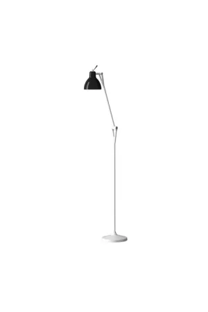 Bestseller Rotaliana Luxy F1 lampada da terra bianca con diffusore in vetro colorato E14