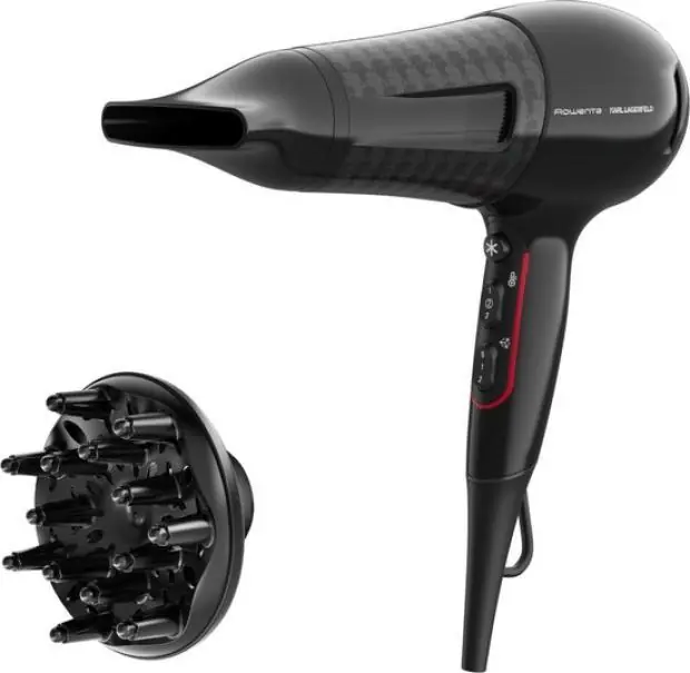 Occasione Asciugacapelli Powerline Rowenta 2300W con Tecnologia Ionic Booster e Thermo Control - CV591L
