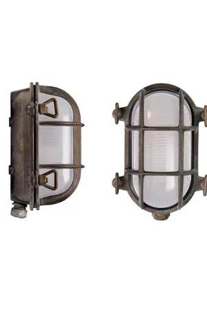 Prezzo Scontato Plafoniera Moretti Luce Ottone Ovale Mini - 00.15.O