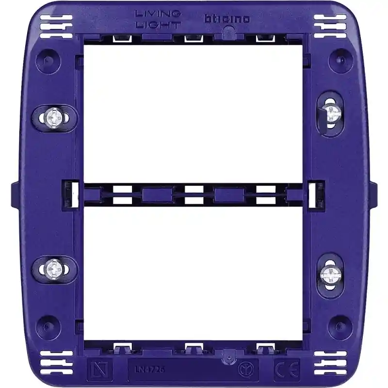 Must-Have bticino living light supporto 3+3 moduli per placche tonde quadre bticino ln4726
