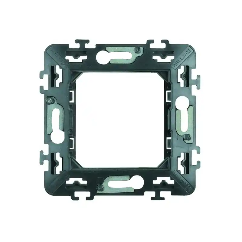 bticino living international supporto unico 2 moduli graffette bticino l4702g Sconto