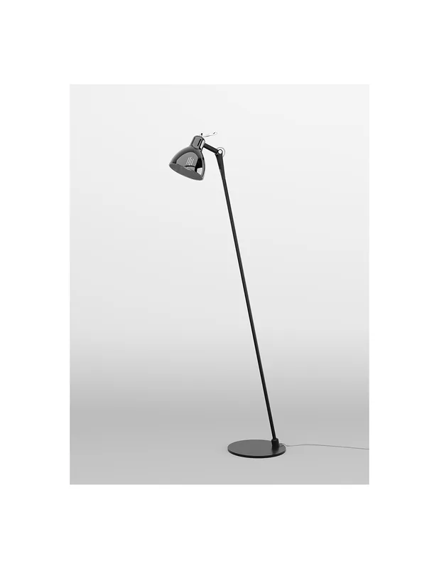 Occasione Rotaliana Luxy F0 Glam piantana con diffusore orientabile in vetro colorato E14