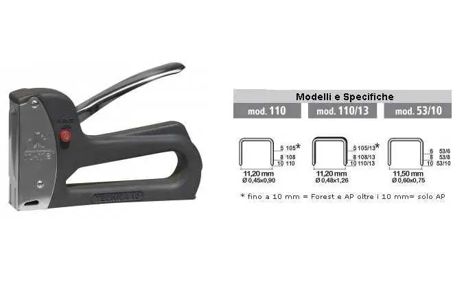 FISSATRICE TECNICA MAESTRI Mod.110/13 Esclusivo