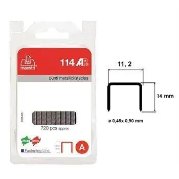 A Buon Prezzo PUNTI LEGGERI PER GRAFFATRICE MANUALE MOD 114AP 720 pezzi