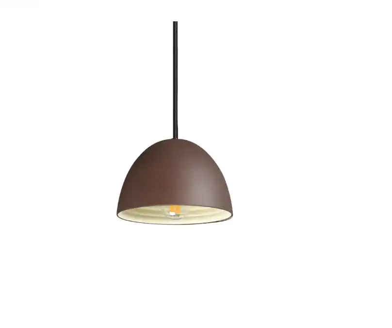 Spedizione Espresso Lampada a sospensione design E27 18cm coffee IDEAL LUX 174204
