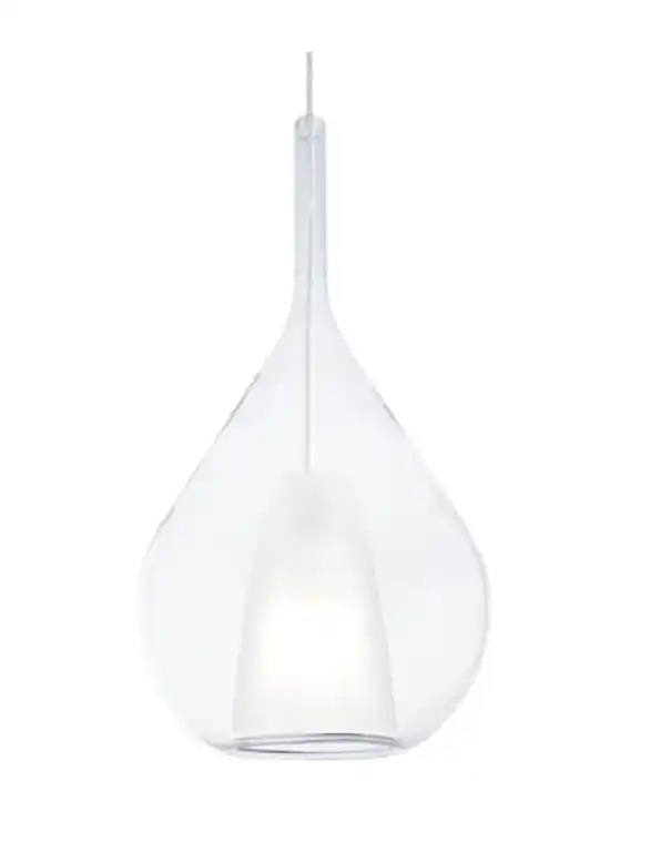 Lampada a sospensione E27 trasparente interno IDEAL LUX 359793 Sconto