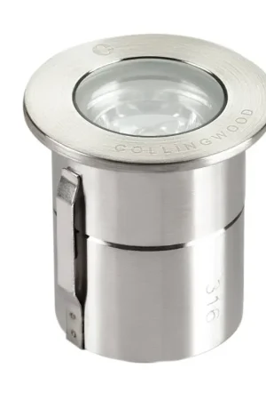 Faretto Nobile da Incasso Tondo da Pavimento 2W Inox IP67 Luce Calda 3000K - GL019RSS30S Miglior Prezzo