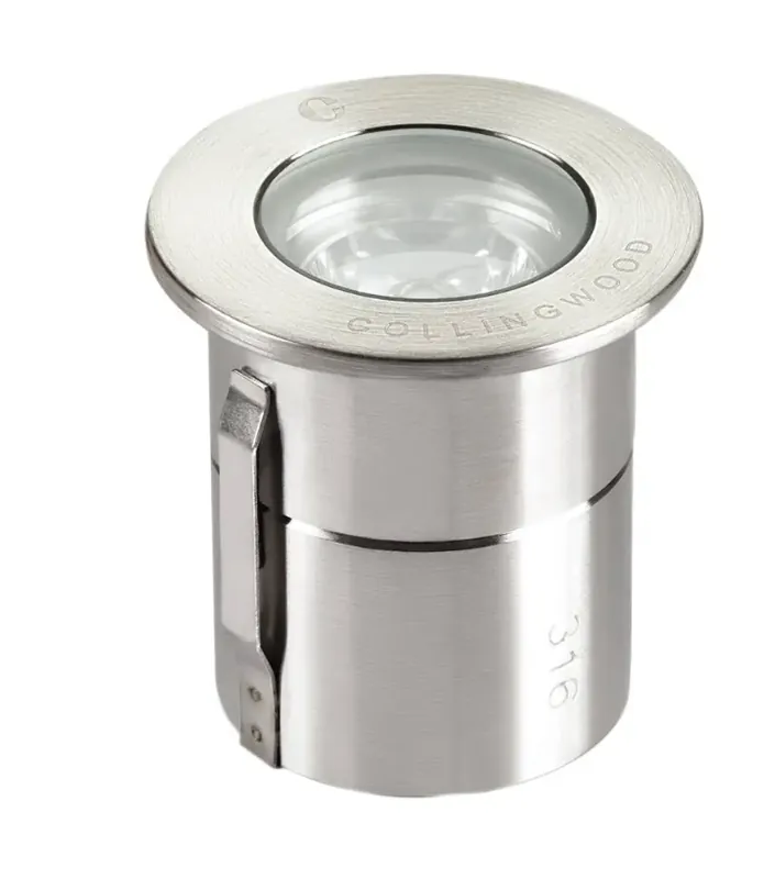 Faretto Nobile da Incasso Tondo da Pavimento 2W Inox IP67 Luce Calda 3000K - GL019RSS30S Miglior Prezzo