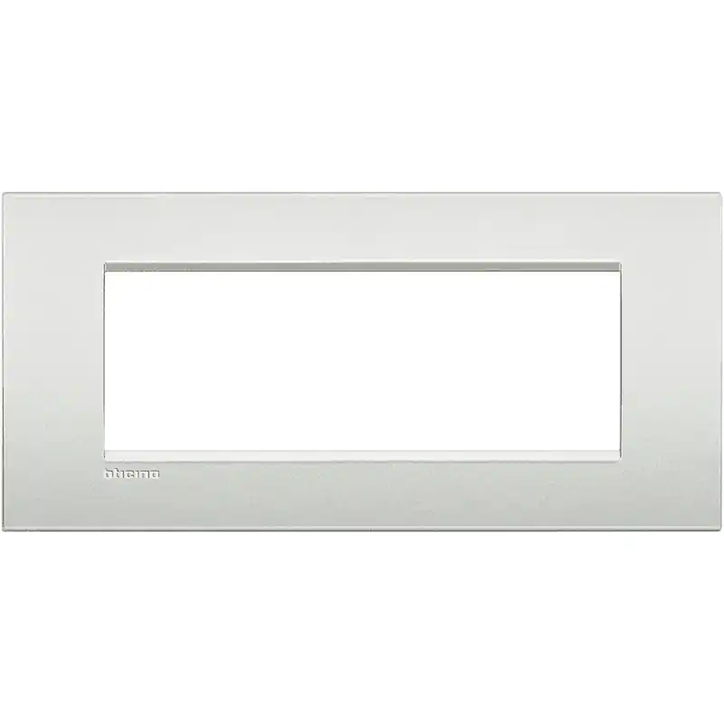 bticino living light placca 7 posti bianco perla bticino lnc4807pr Must-Have