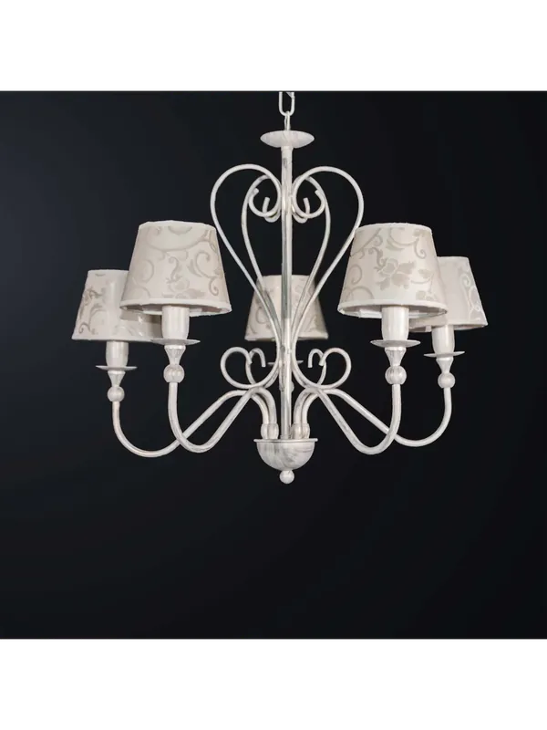 Lampadario classico contemporaneo in ferro battuto 5 luci BGA 3133-5 Miglior Prezzo