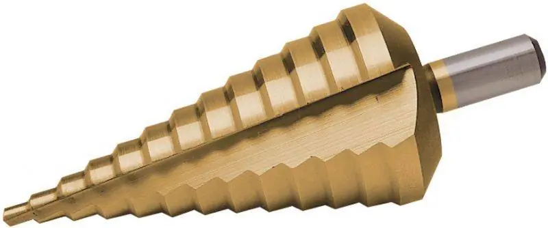 FRESA CONICA ALLARGAFORI A GRADINO da 6mm a 39mm Spedito Oggi