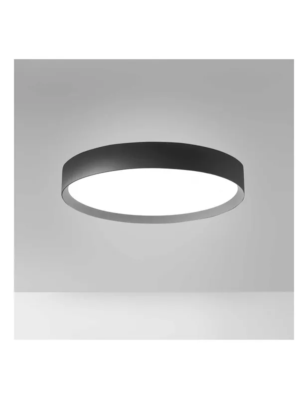 Quantità Limitata Gea Luce Ava P/M plafoniera cucina led 60W colore nero