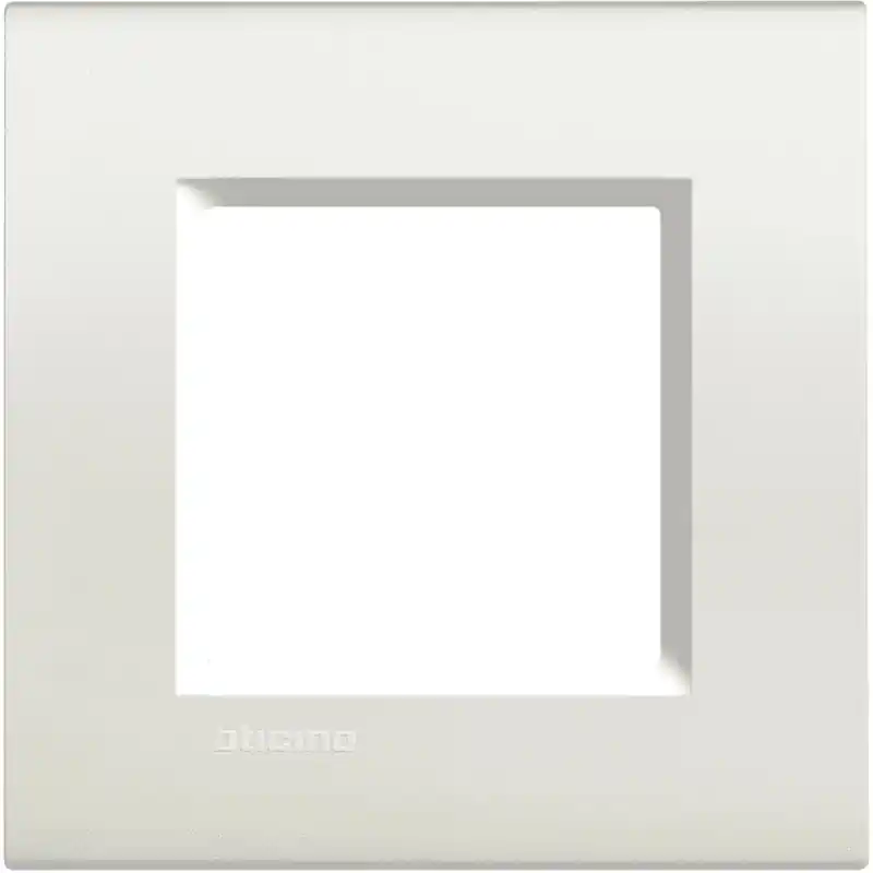 Promozione bticino living light placca 2 posti bianco bticino lna4802bi
