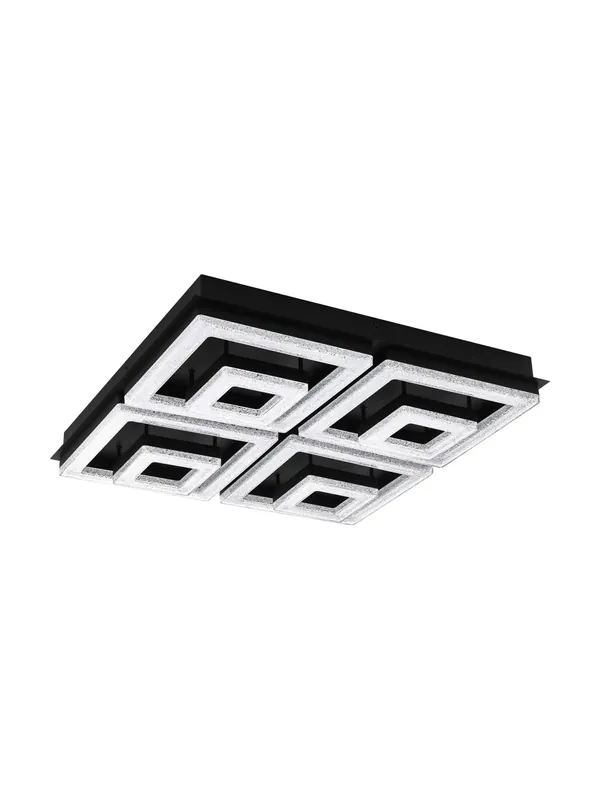 Consegna Rapida Plafoniera a led moderna design cristallo GL0370
