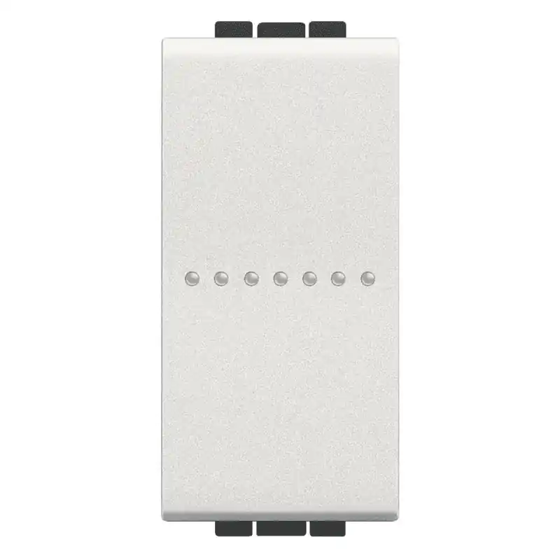 Promo Stagionale bticino living light pulsante unipolare 10a assiale 1 posto bticino n4055n