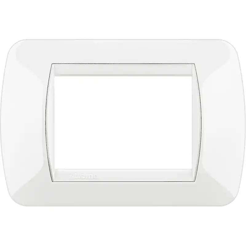 Economico bticino living international placca 3 posti bianco bticino l4803bi
