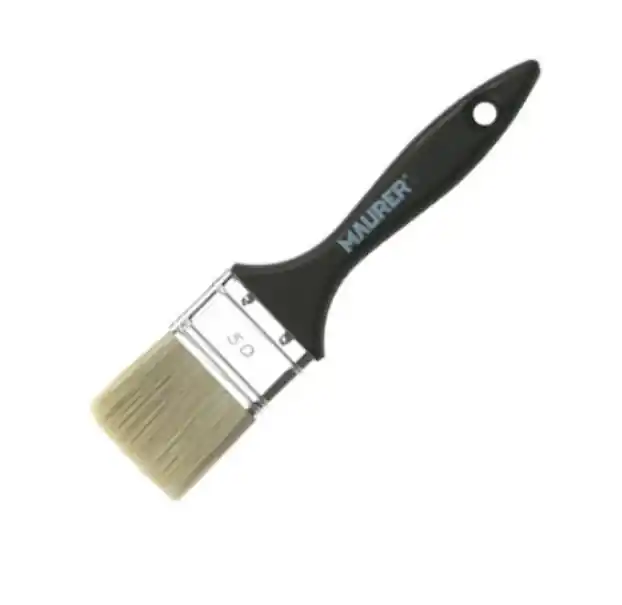 PENNELLESSA TRIPLA CON MANICO IN PLASTICA SETOLA BIONDA 40MM Maurer - W070015004 Offerta