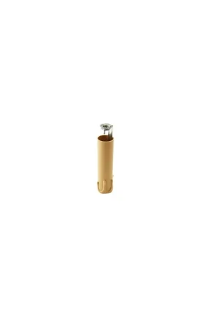 Candela portalampada plastica h100mm antico 1202anz Pagamento Sicuro