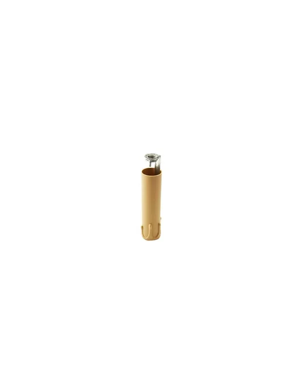 Candela portalampada plastica h100mm antico 1202anz Pagamento Sicuro