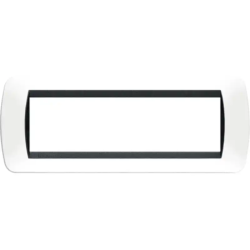 Affare bticino living international placca 7 posti bianco bticino l4807pb