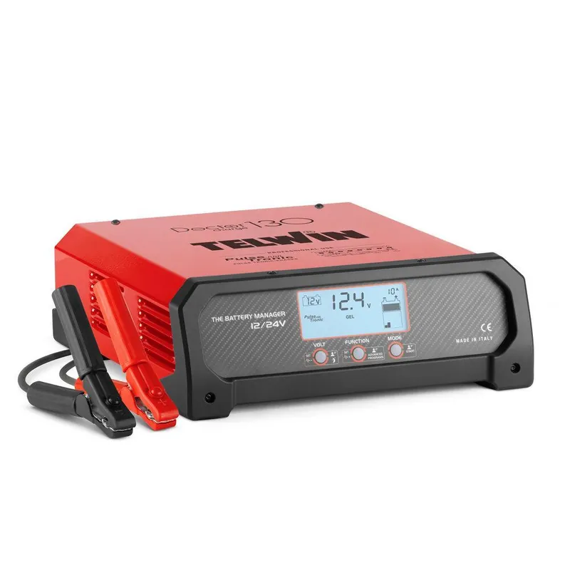 Caricabatterie e Avviatore Telwin Doctor Charge Start Plus 4824 per Veicoli a 12/24V - 807848 Affare