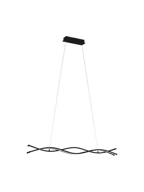 Sconto Lampadario a led moderno design nero GL0433