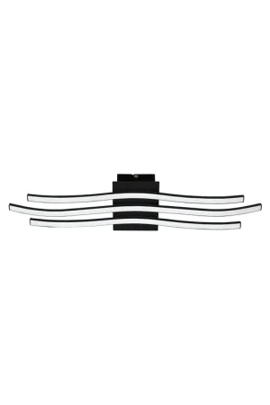 Acquista Ora Plafoniera a led moderna design nero GL0436