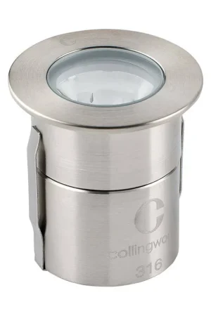 Spedizione Espresso Faretto LED incasso calpestabile inox 38 gradi Nobile Illuminazione GL019RSS30F