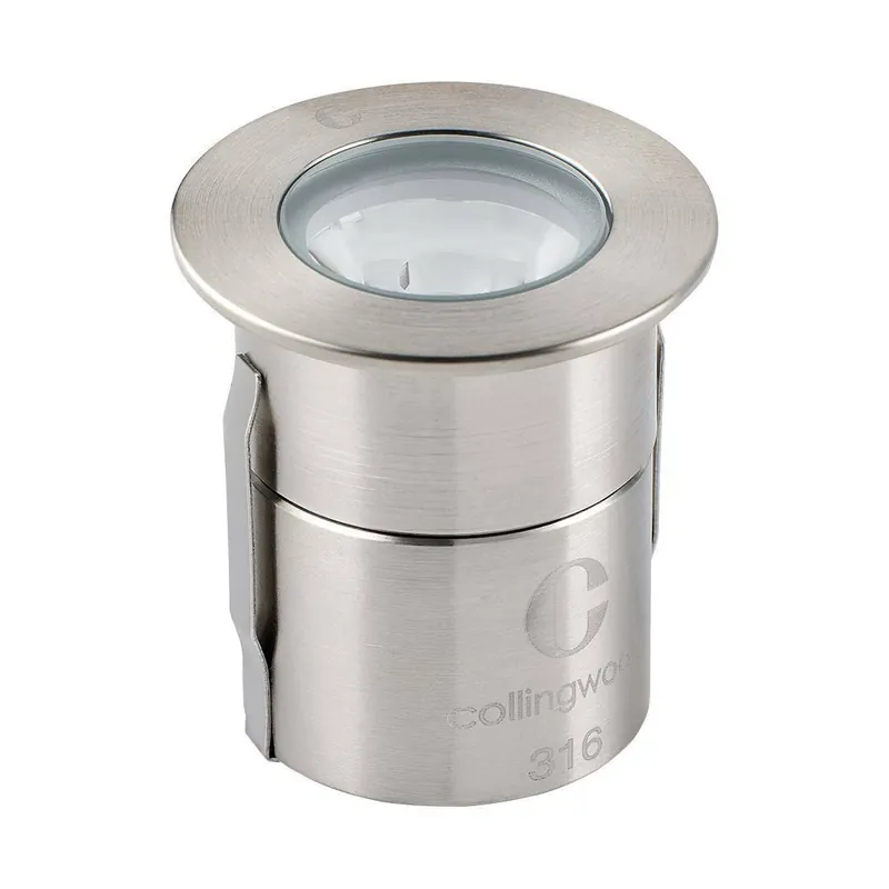 Spedizione Espresso Faretto LED incasso calpestabile inox 38 gradi Nobile Illuminazione GL019RSS30F