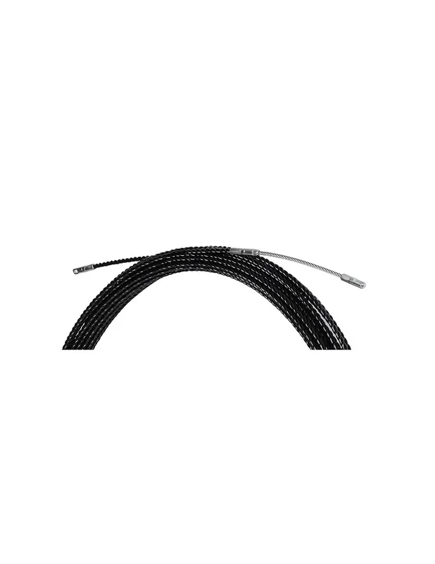 Prezzo Scontato Sonda passafilo intrecciata cavi elettrici mt.10 nero tiracavi 00204-10