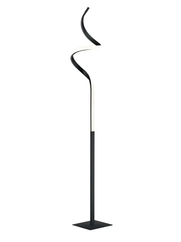 Piantana a led moderna design nero TR006 Offerta Speciale