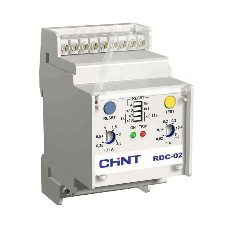 Relè differenziale modulare regolabile Tipo A 0,025-25A 110-400Vac/Vdc Chint - 115012 Soddisfatti O Rimborsati