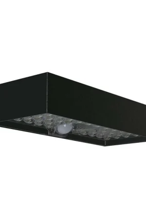 Applique LED V-TAC Solare da Muro 6W con Sensore PIR Luce Naturale 4000K Nero - 10307 Promozione