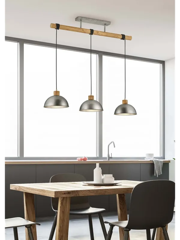 Lampadario vintage rustico a 3 luci TR035 Esclusivo