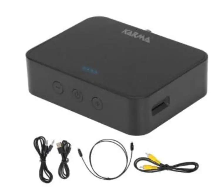 Pagamento Sicuro Trasmettitore Audio Karma Italiana Bluetooth 5.0 con Jack 3.5mm - BLT T1C